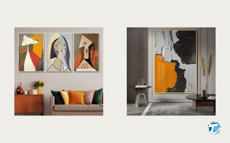  Tranh treo tường nghệ thuật trừu tượng